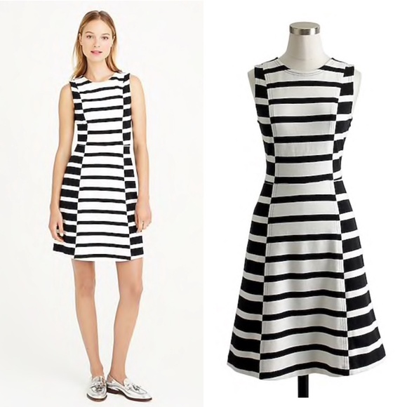 J. Crew Dresses & Skirts - J Crew Colorblock Stripe Dress